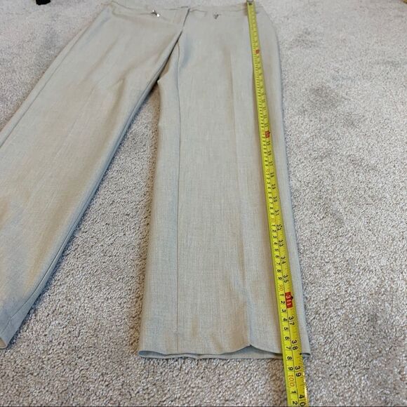 Laura beige stretchy dress pant trousers Sz 6 - Picture 10 of 11